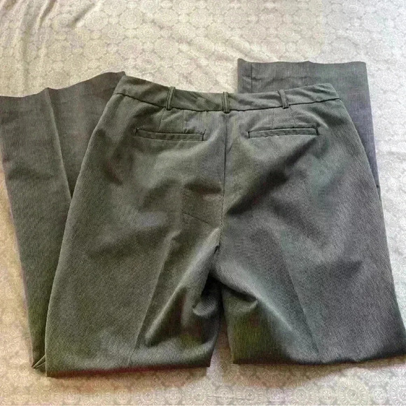 WORTHINGTON Women's (Size 12) Curvy Fit Straight Leg Dress Pants Stretch Gray - Picture 3 of 3
